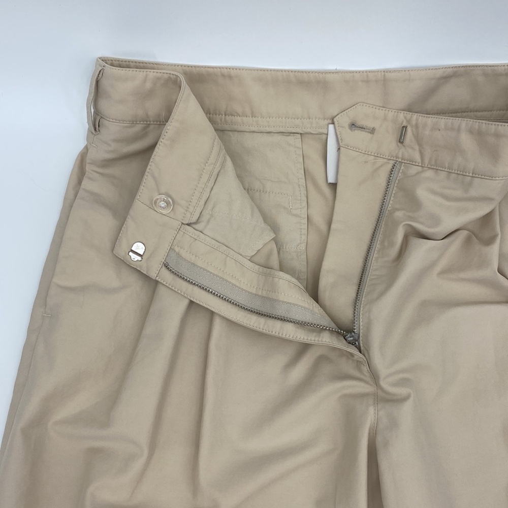 TWP Size Womens 12 Tan Office Ankle Pants - Picture 4 of 13